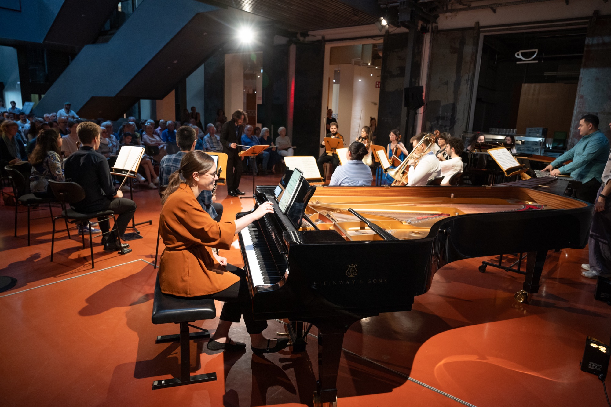 Performing with an ensemble
