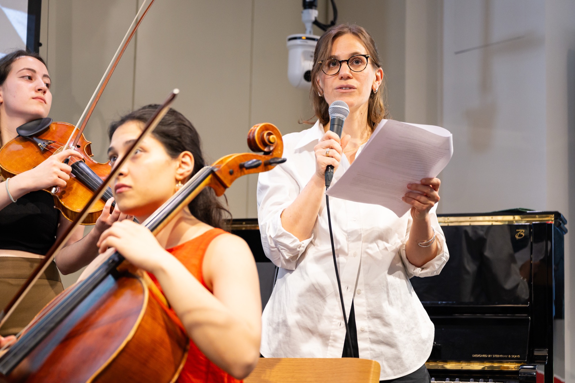 Coaching young musicians