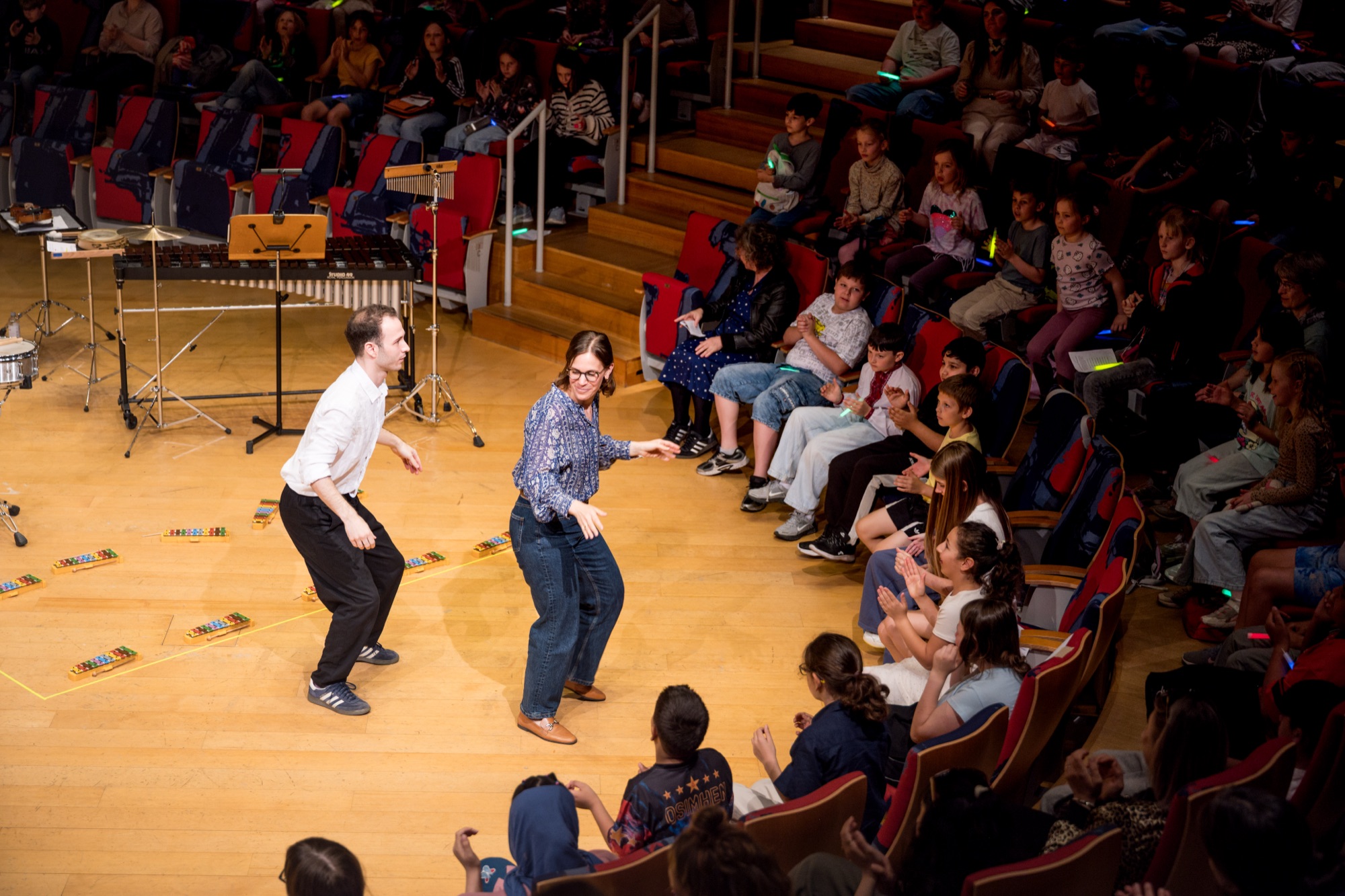 Leading an interactive family workshop
